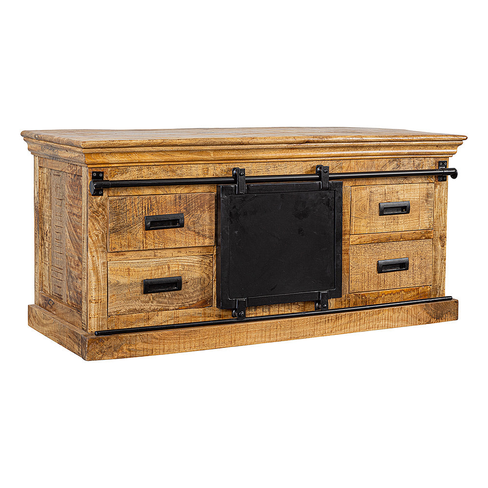 tv meubel van mangohout 120 cm