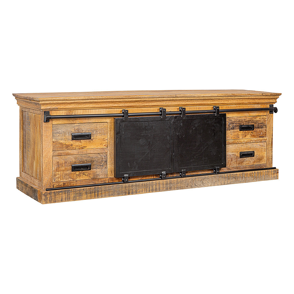 tv meubel van mangohout 240 cm