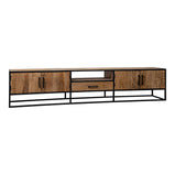 Mangohouten TV Meubel Lowen 240 cm
