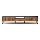Mangohouten TV Meubel Lowen 240 cm