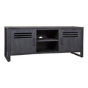 Mangohouten TV Meubel Tristan 150 cm Zwart