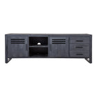 Mangohouten TV Meubel Tristan 180 cm Zwart