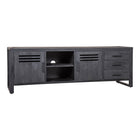 Mangohouten TV Meubel Tristan 180 cm Zwart