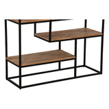 Mangohouten Vakkenkast Bowi 120 cm