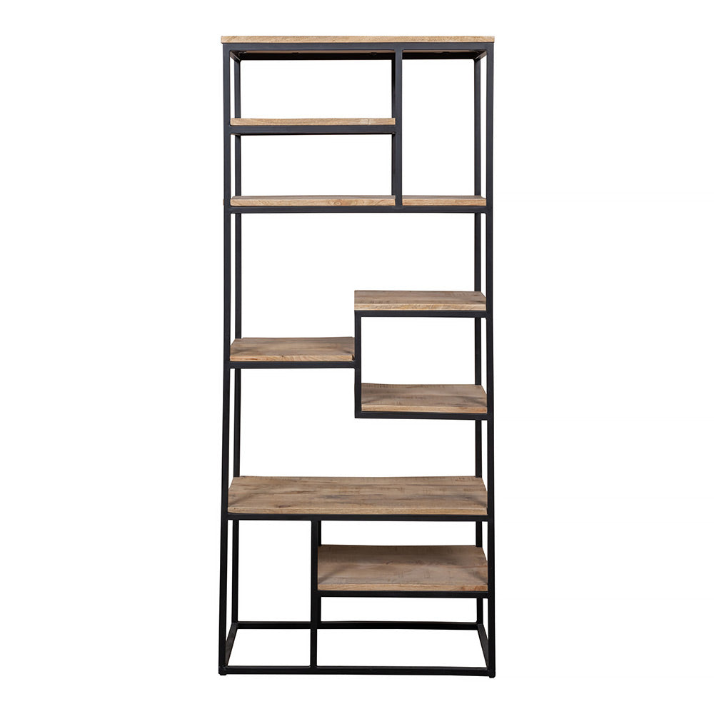 Mangohouten Vakkenkast Bowi 80 cm