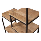 Mangohouten Vakkenkast Bowi 80 cm