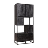 Mangohouten Vakkenkast Brendon 90 cm