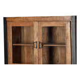 Mangohouten Vitrinekast Kensi 115 cm