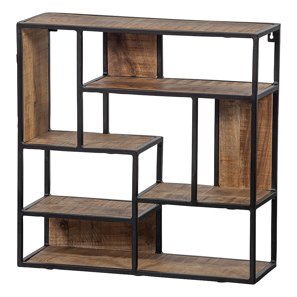 Mangohouten Wandrek Bowi 60x60 cm