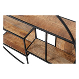 Mangohouten Wandrek Bowi Rond 100 cm