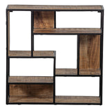 Mangohouten Wandrek Bowi 100x100 cm