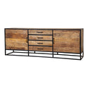 Mangohouten Dressoir Lowen 210 cm