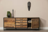    Mangohouten Dressoir Denver lowen 210 cm 