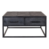 Mangohouten Salontafel Fianna 80x80 cm