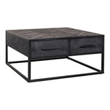 Mangohouten Salontafel Fianna 80x80 cm