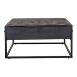 Mangohouten Salontafel Fianna 80x80 cm
