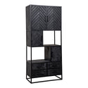 Mangohouten Vakkenkast Fianna 90 cm