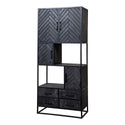 Mangohouten Vakkenkast Fianna 90 cm